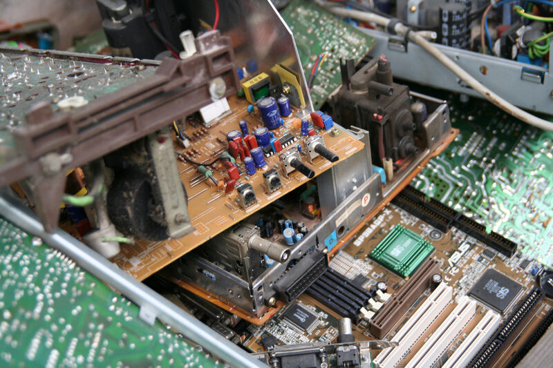 Demontáž elektrozařízení